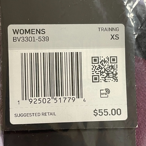 Nike Pro Womens Tight Fit Training Leggings BV3301-539 NEW Sz XS - Picture 3 of 3